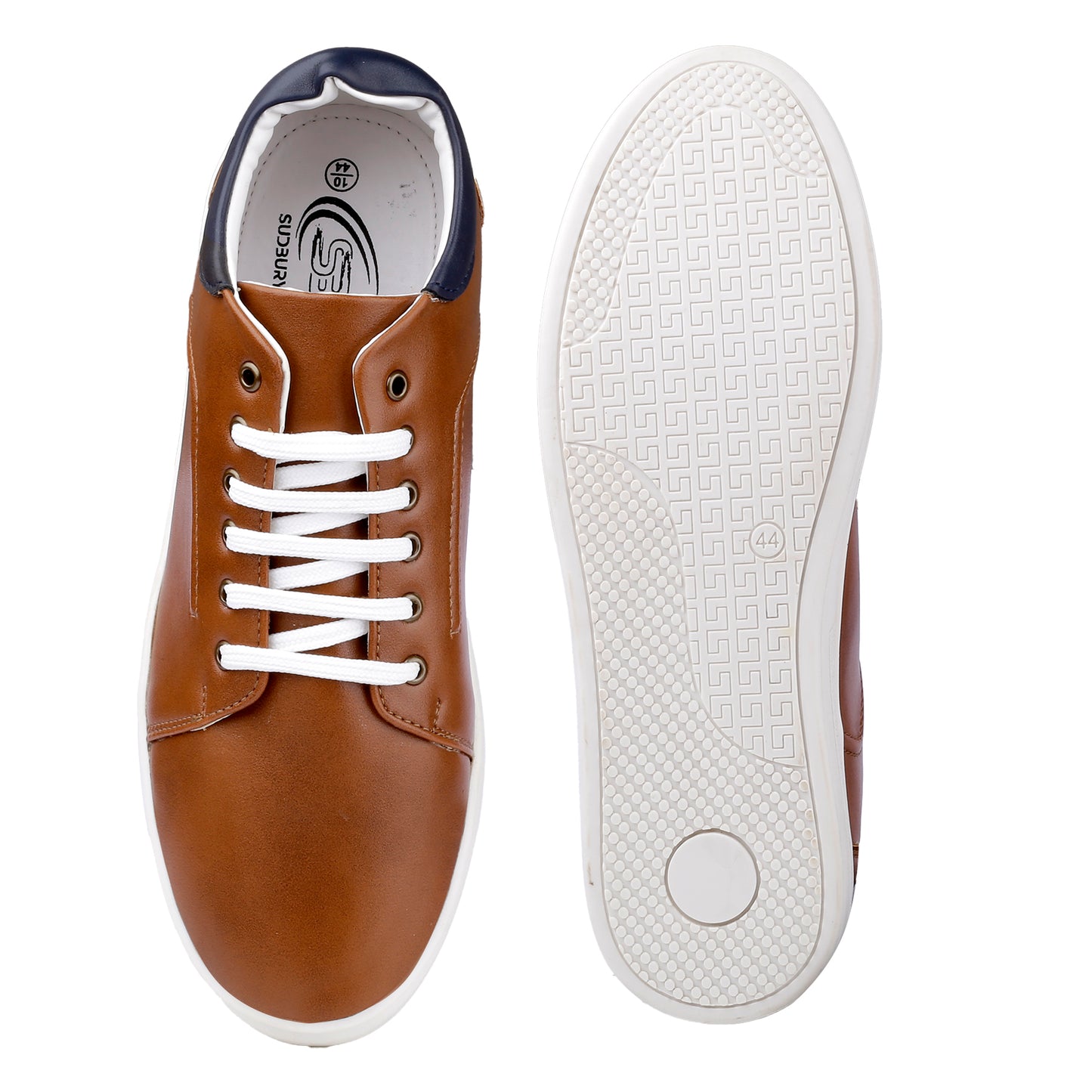 Sudbury LuxeStride – Premium Lace-Up Sneakers for Men | Stylish & Cushioned