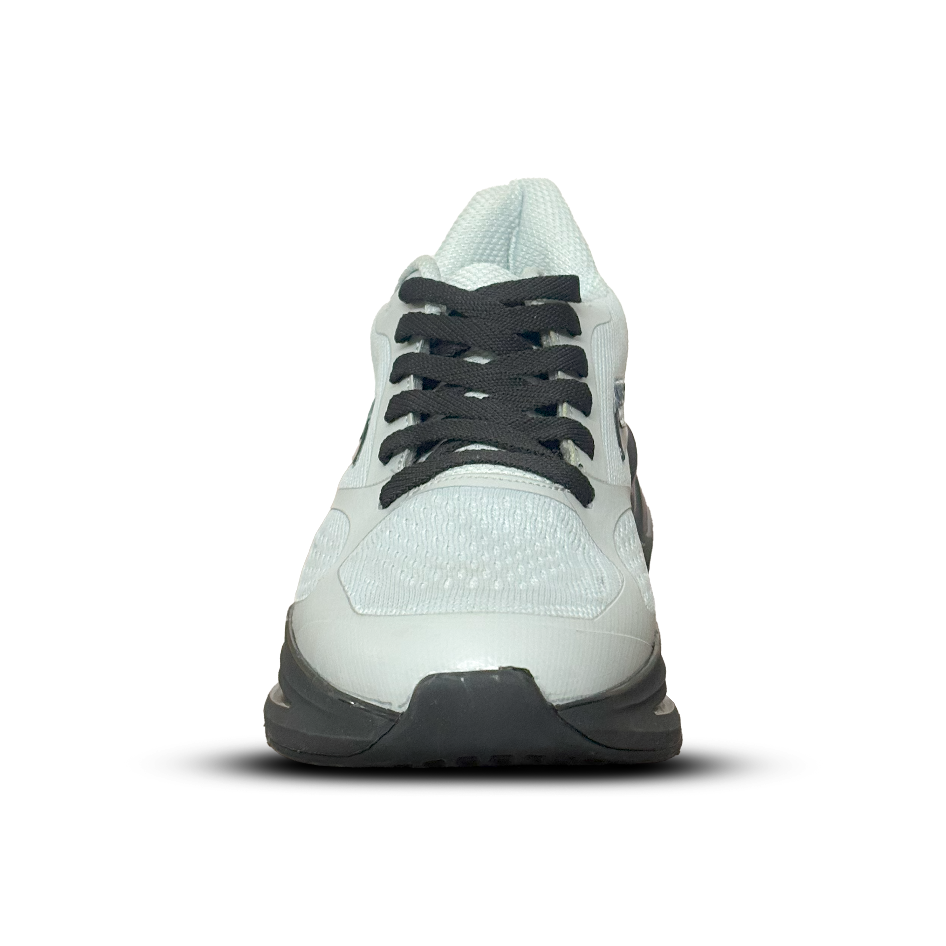 Sudbury AeroStep – White & Black Running Sneakers