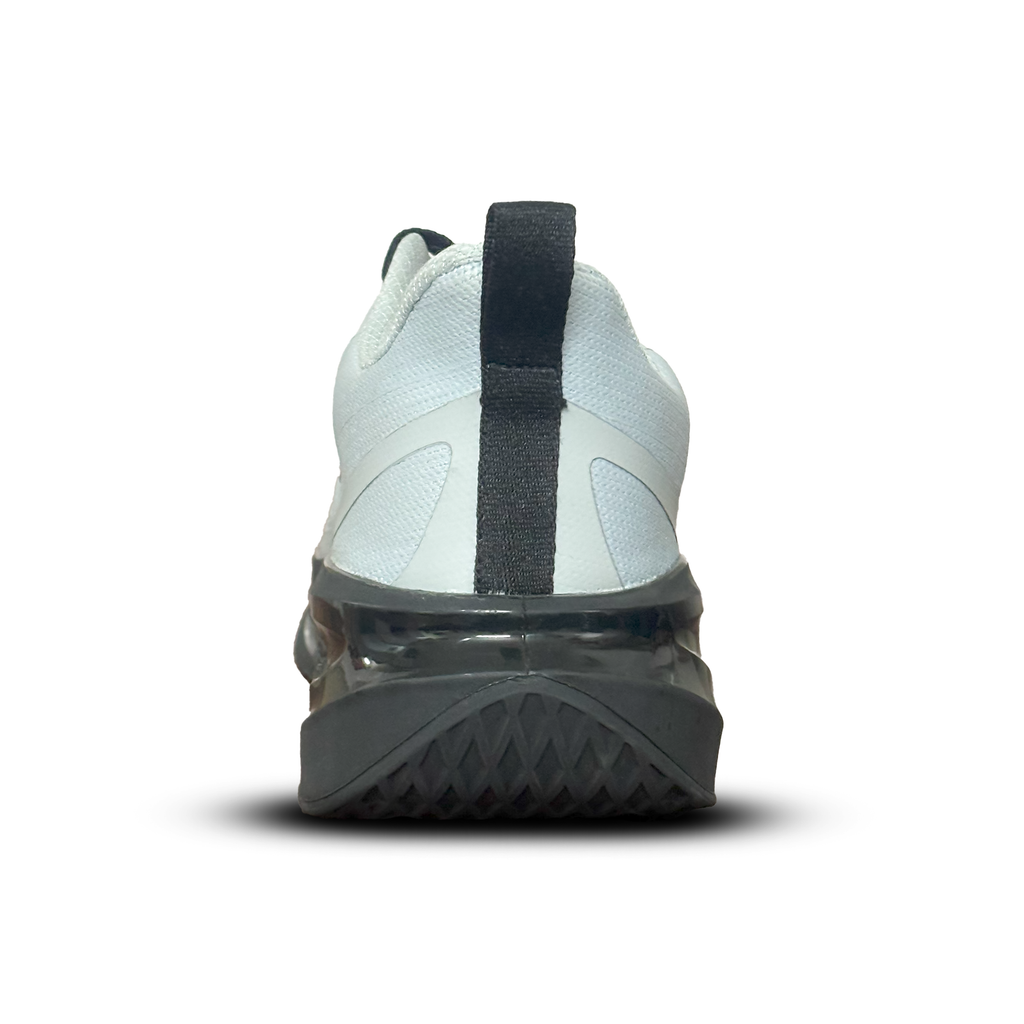 Sudbury AeroStep – White & Black Running Sneakers