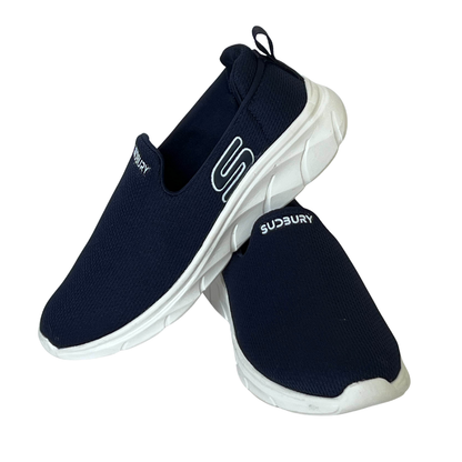 SUDBURY AeroMuse Blue Men’s Slip-On Sneakers – Side View