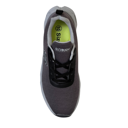 SUDBURY AirHex Steel Grey Shoes – Top View