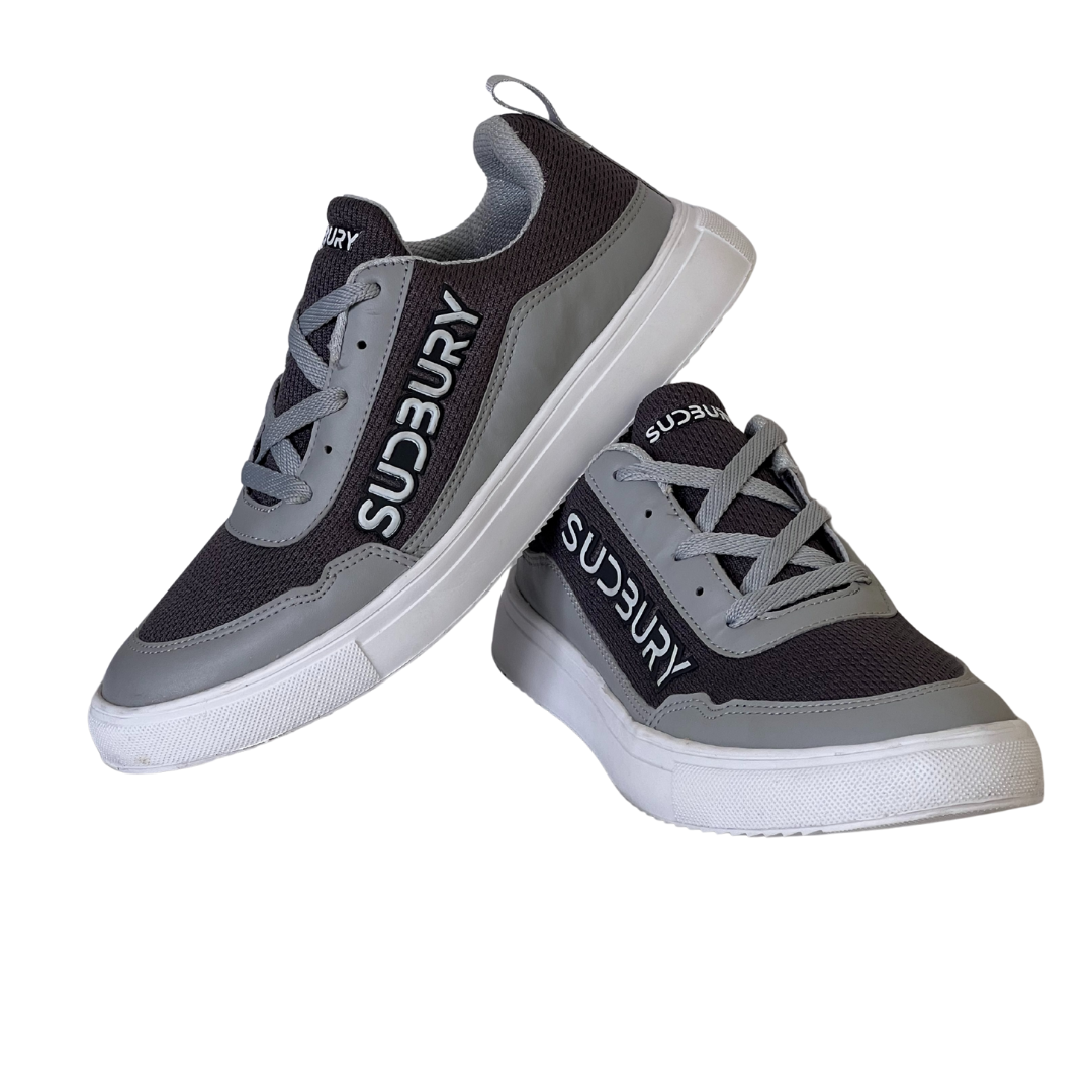 Sudbury MetroStep DualGrey Men’s Casual Sneakers – Side View