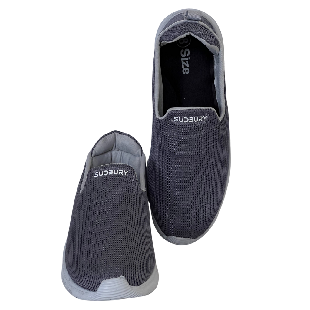 StreetWalk–Grey | Lightweight Slip-On Shoes for Men