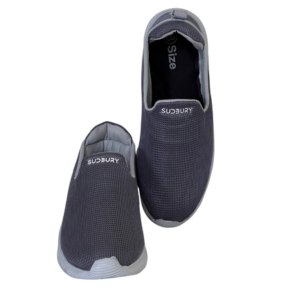 StreetWalk–Grey | Lightweight Slip-On Shoes for Men