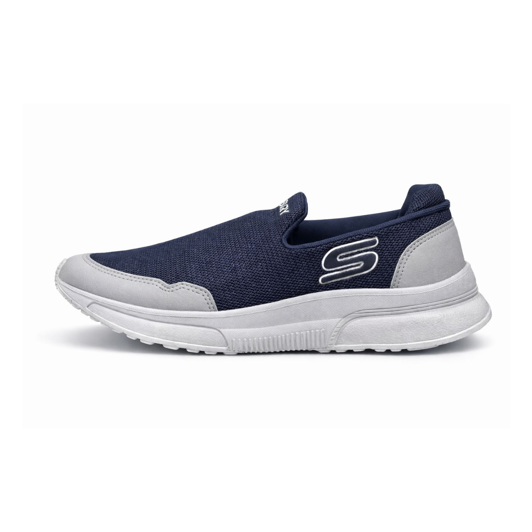 AeroFlex Slip-On Sneakers – Navy Blue