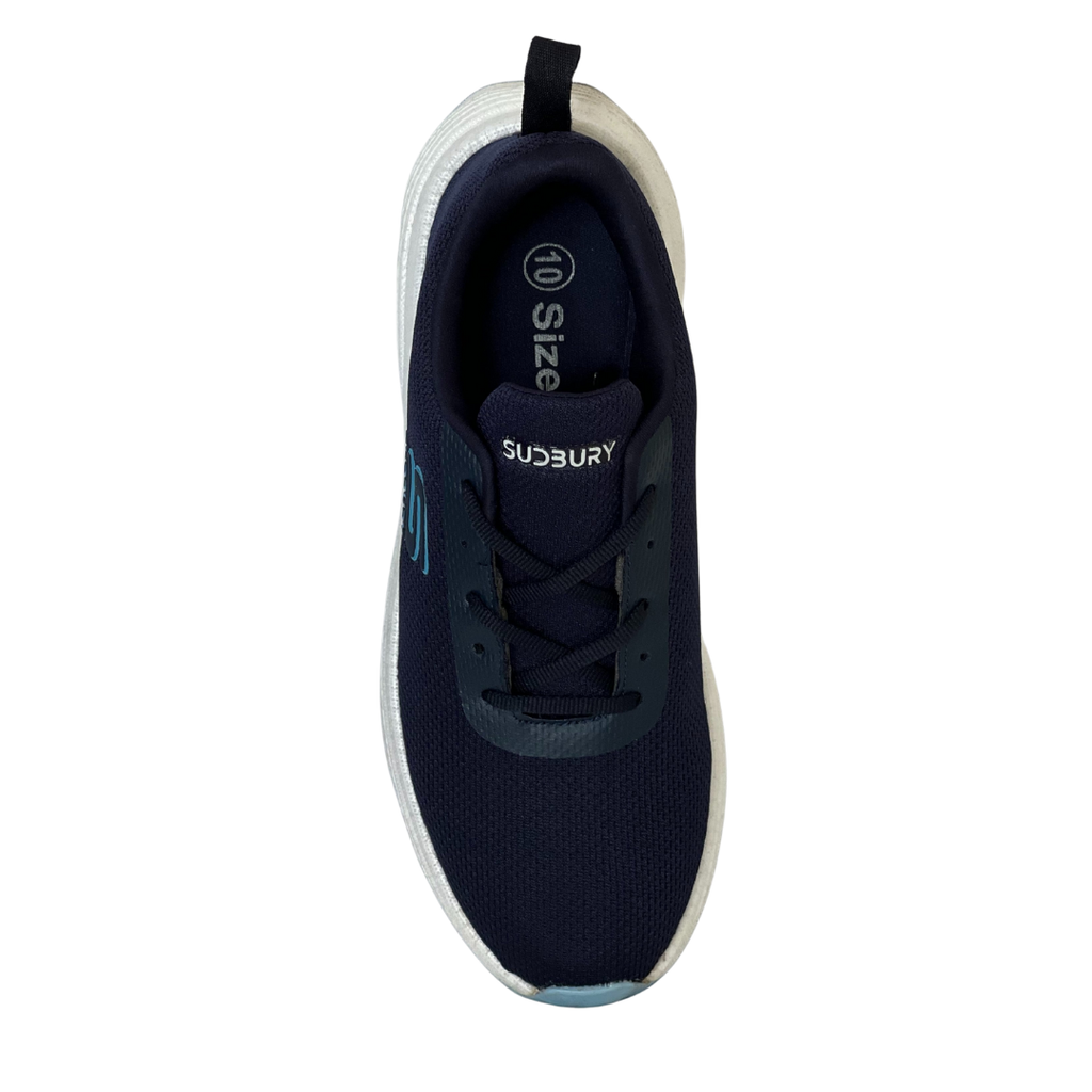 Velocity – Navy | All-Day Comfort Mesh Shoes for Gym & Streetwear