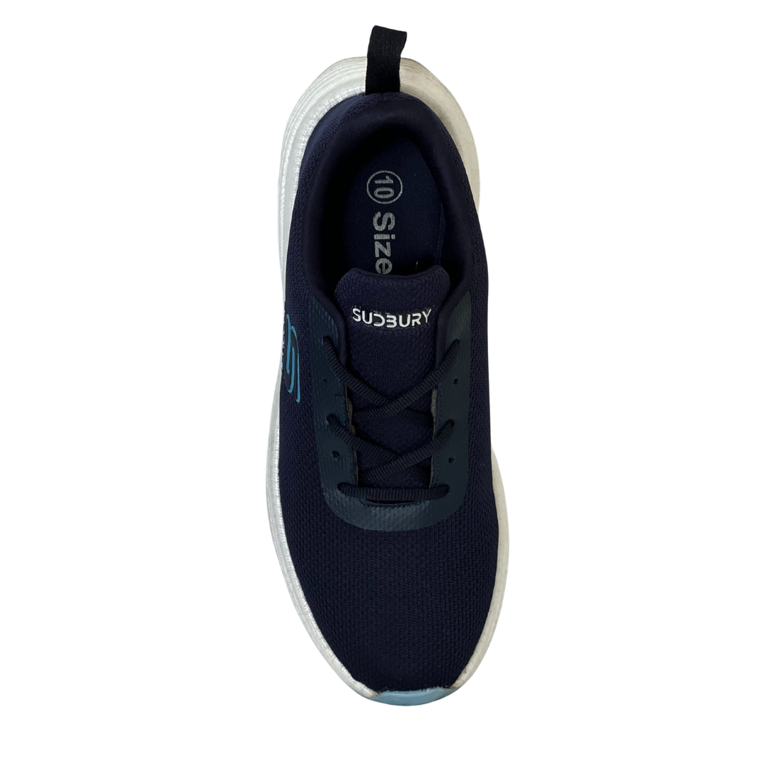 Velocity – Navy | All-Day Comfort Mesh Shoes for Gym & Streetwear