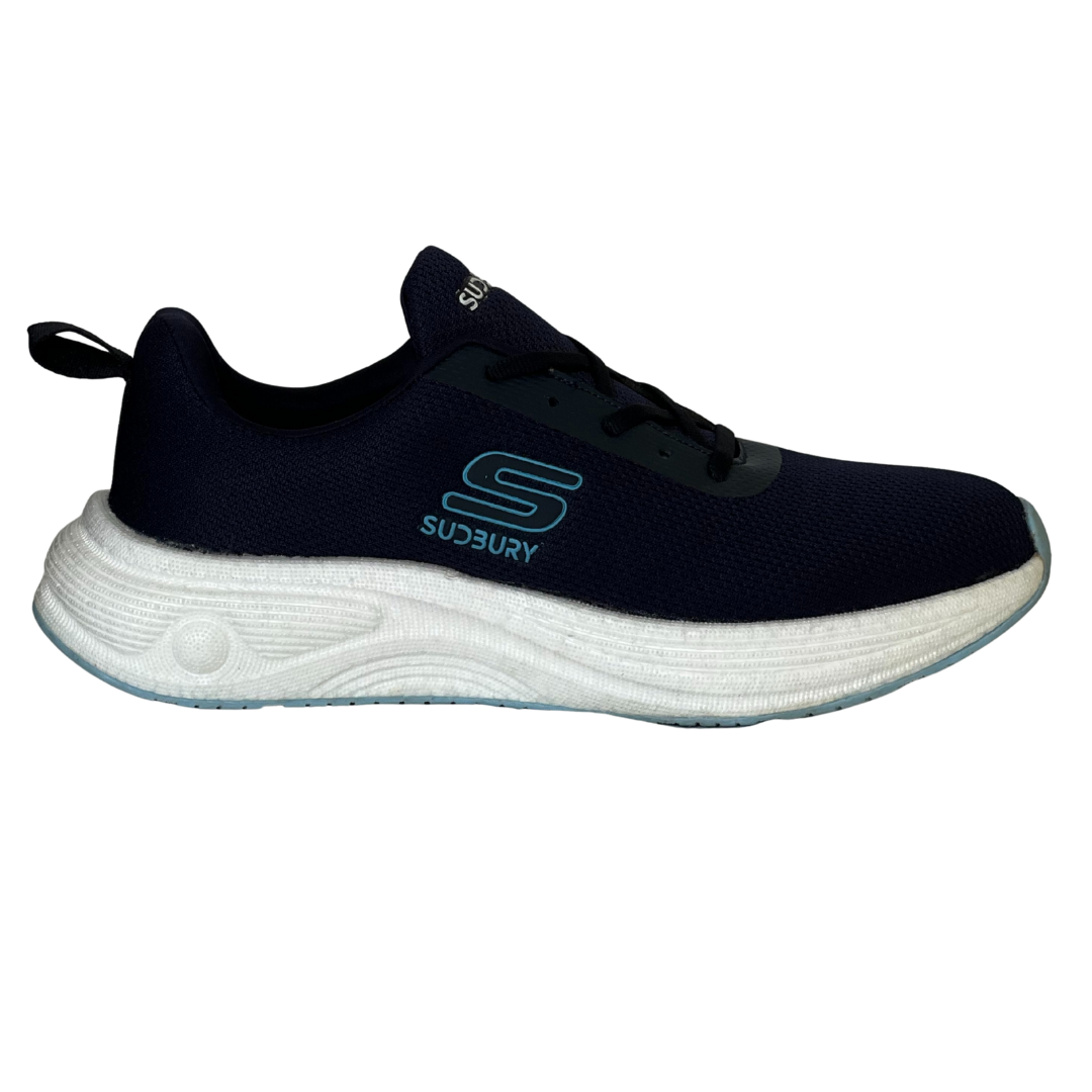 Velocity – Navy | All-Day Comfort Mesh Shoes for Gym & Streetwear