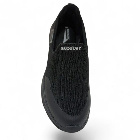 PowerStep- Black Slip On Sneakers for Men
