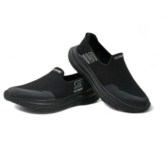 PowerStep- Black Slip On Sneakers for Men