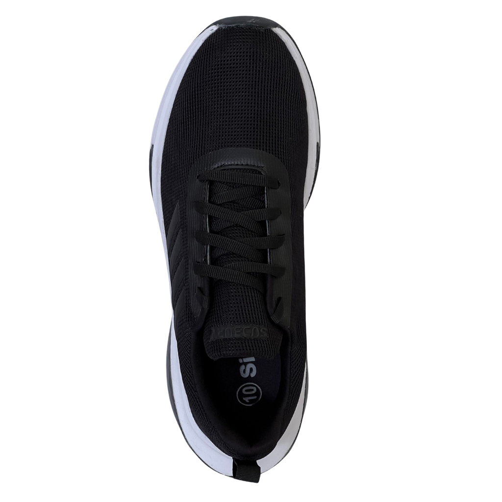 ZestRun-Black | Premium Lightweight Running Shoes for Men